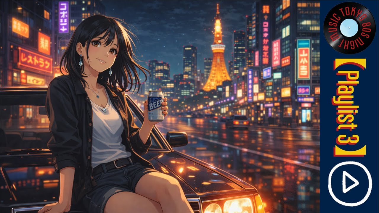 TOKYO 80S NIGHT MUSIC – Tokyo Midnight Drive | 懐かしい日本シティポップ【Playlist 3】#TOKYO80SNIGHTMUSIC