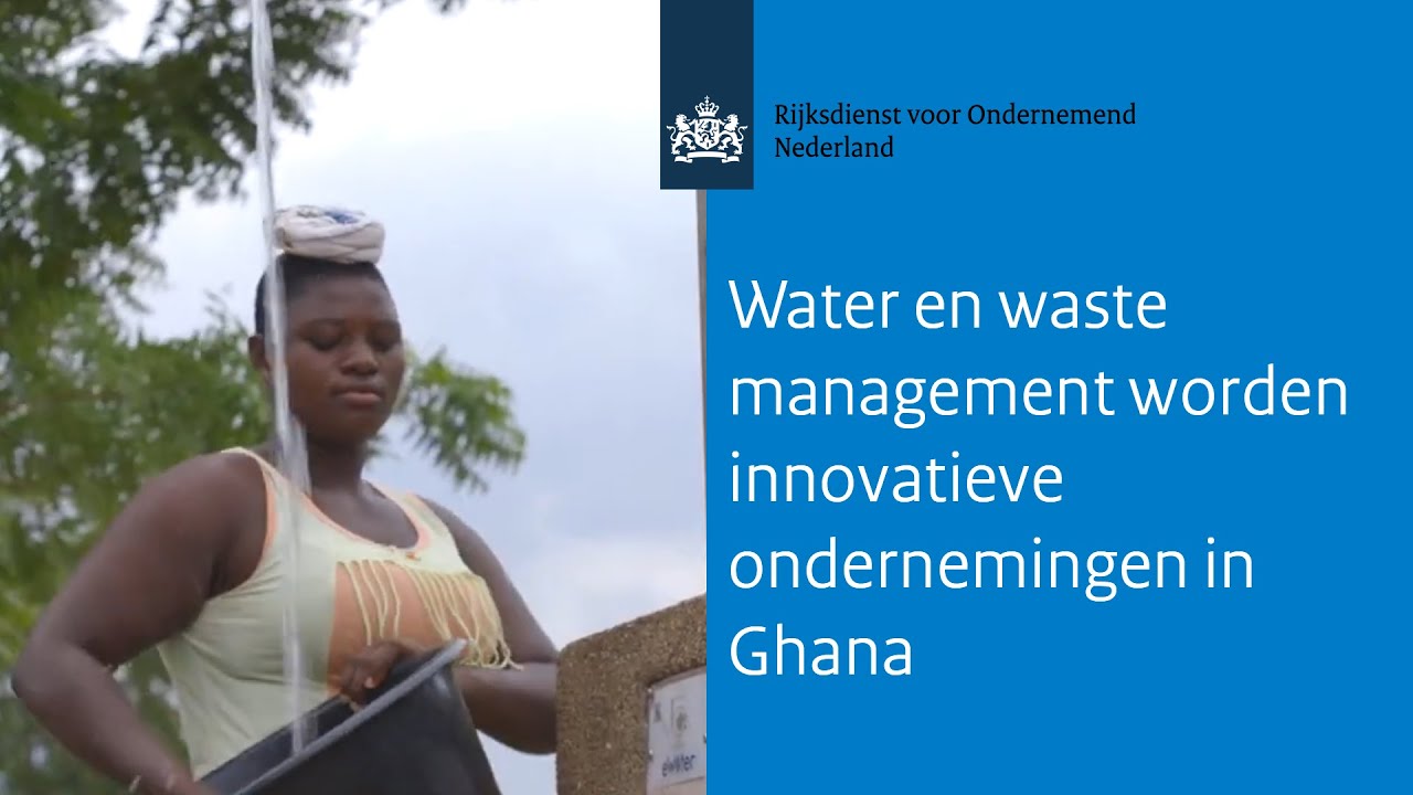Water en waste management worden innovatieve ondernemingen in Ghana