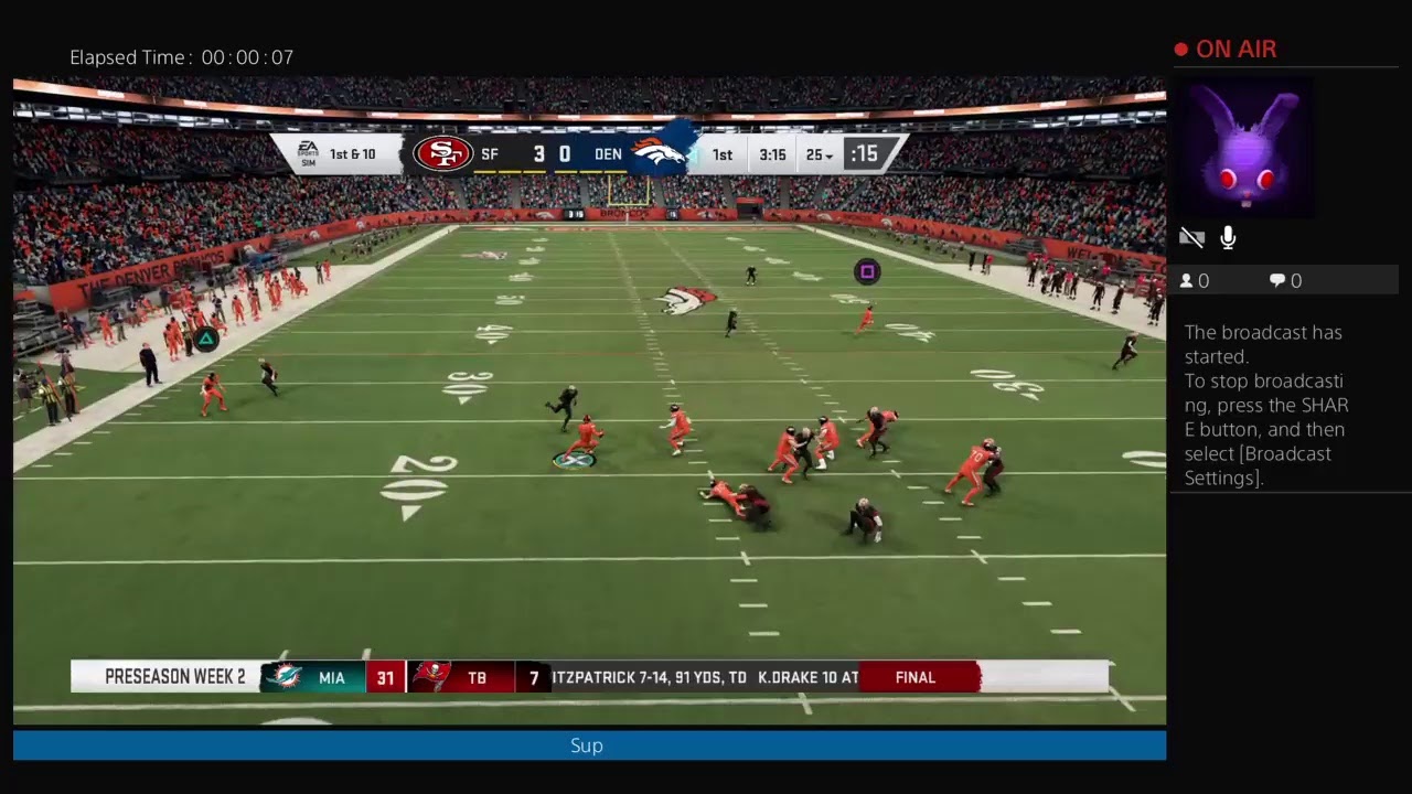 NFL MADDEN 20 QB1 FRANCHISE GAMEPLAY;)