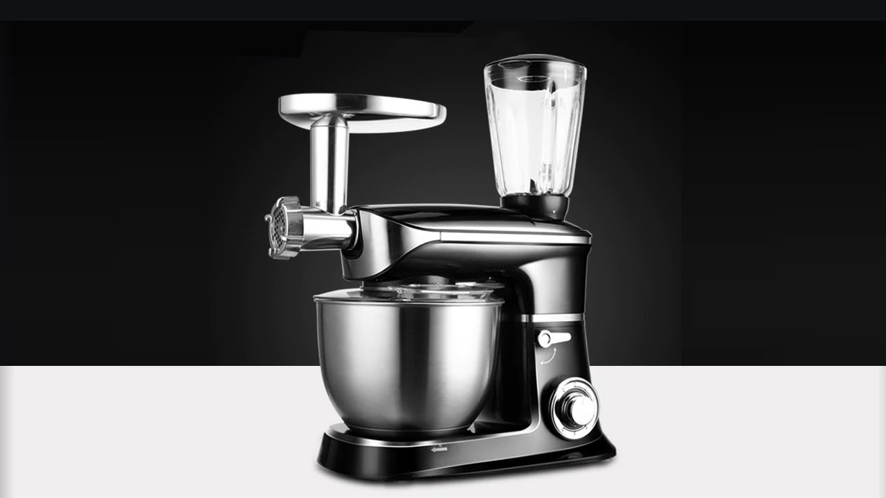 6.5L Multi-Functional Kitchen Blender - juicer, dough-maker, egg mixer, and meat grinder