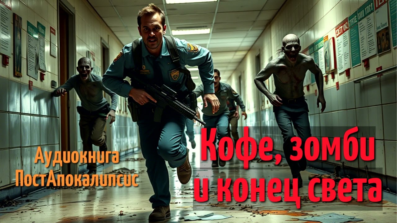 Был офис, КОФЕ и отчёт. Теперь КАМУФЛЯЖ, обрез и ЗОМБИ / Аудиокнига ПостАпокалипсис
