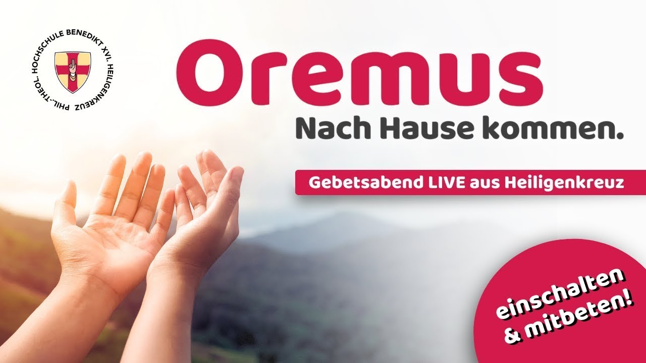 LIVE: Montagsmesse und OREMUS aus dem Stift Heiligenkreuz