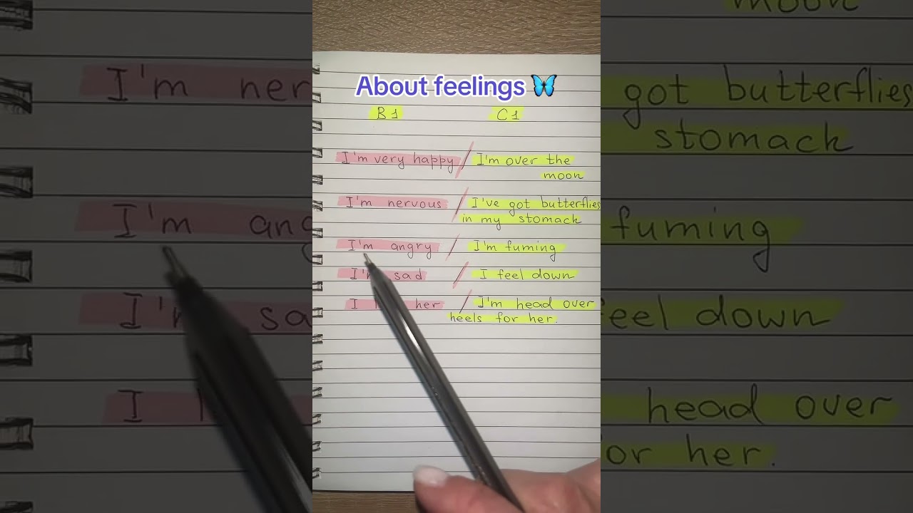 About feelings 🦋 