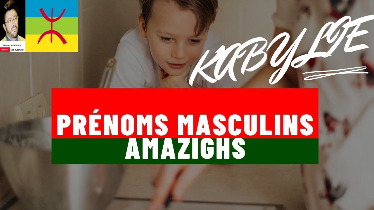 Prénoms masculins amazighs