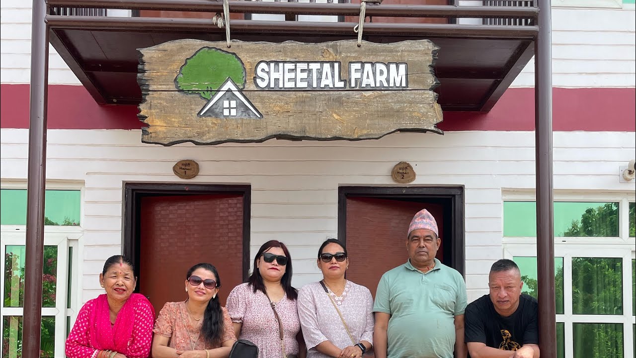 Family Together Sheetsl Farm (Dhrubaghat) 📍Tansen palpa ❤️