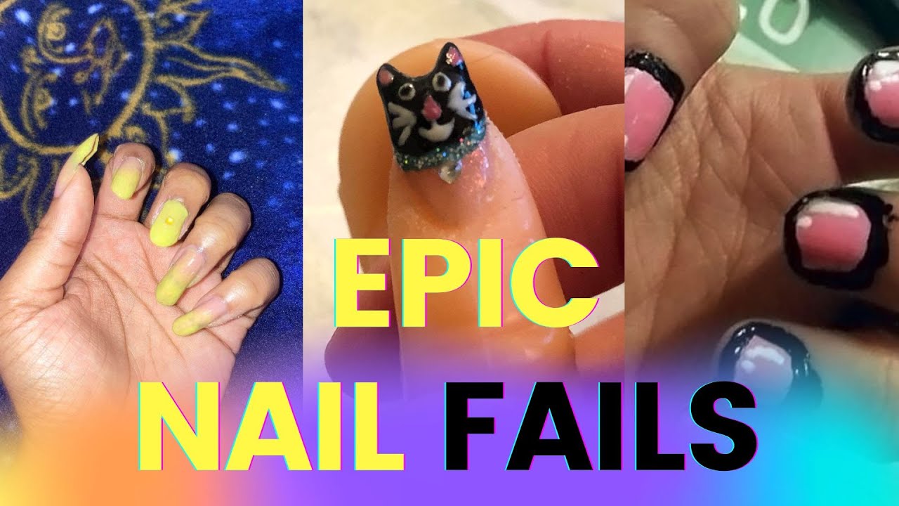 20 epic nail fails &mdash; 'wants to cry' after see that 🙈🖤