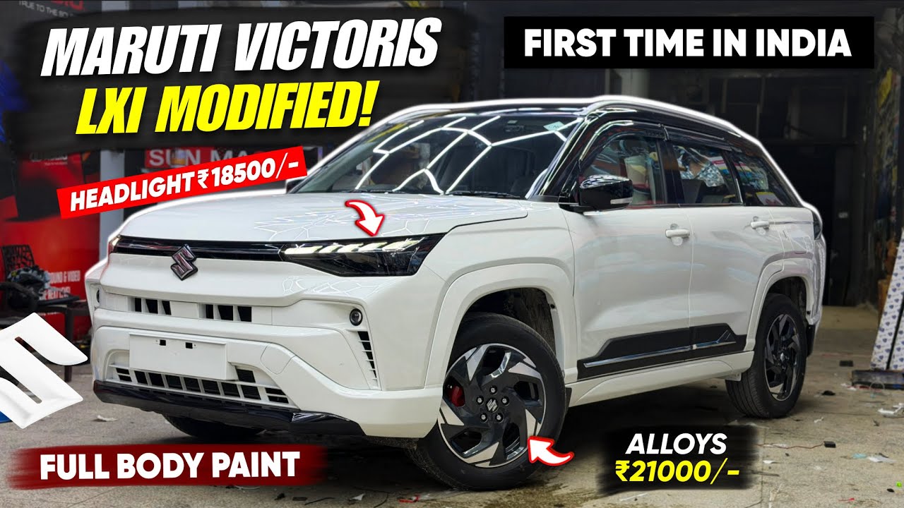 ऐसी MARUTI VICTORIS नही देखी होगी😱 MARUTI VICTORIS LXI BASE TO TOP MODIFICATION✅VICTORIS BASE TO TOP