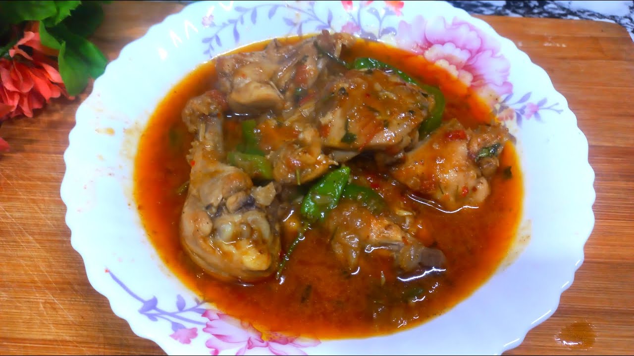 Delicious Shamla Mirch Chicken Curry | Soft Chicken with Flavourful Capsicum Gravy