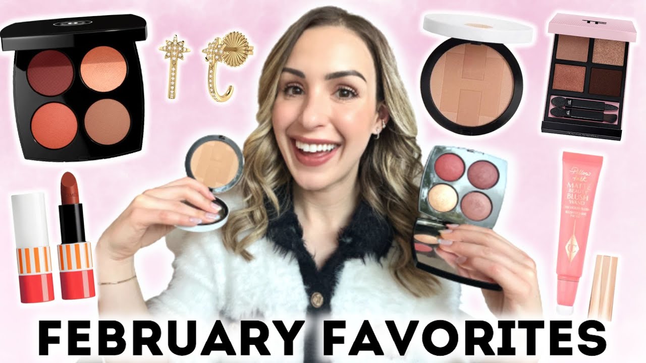FEBRUARY FAVORITES!😍 LOTS OF CHANEL, TOM FORD SPRING 2023, HERMES, CHARLOTTE TILBURY, SONIA G (2023)