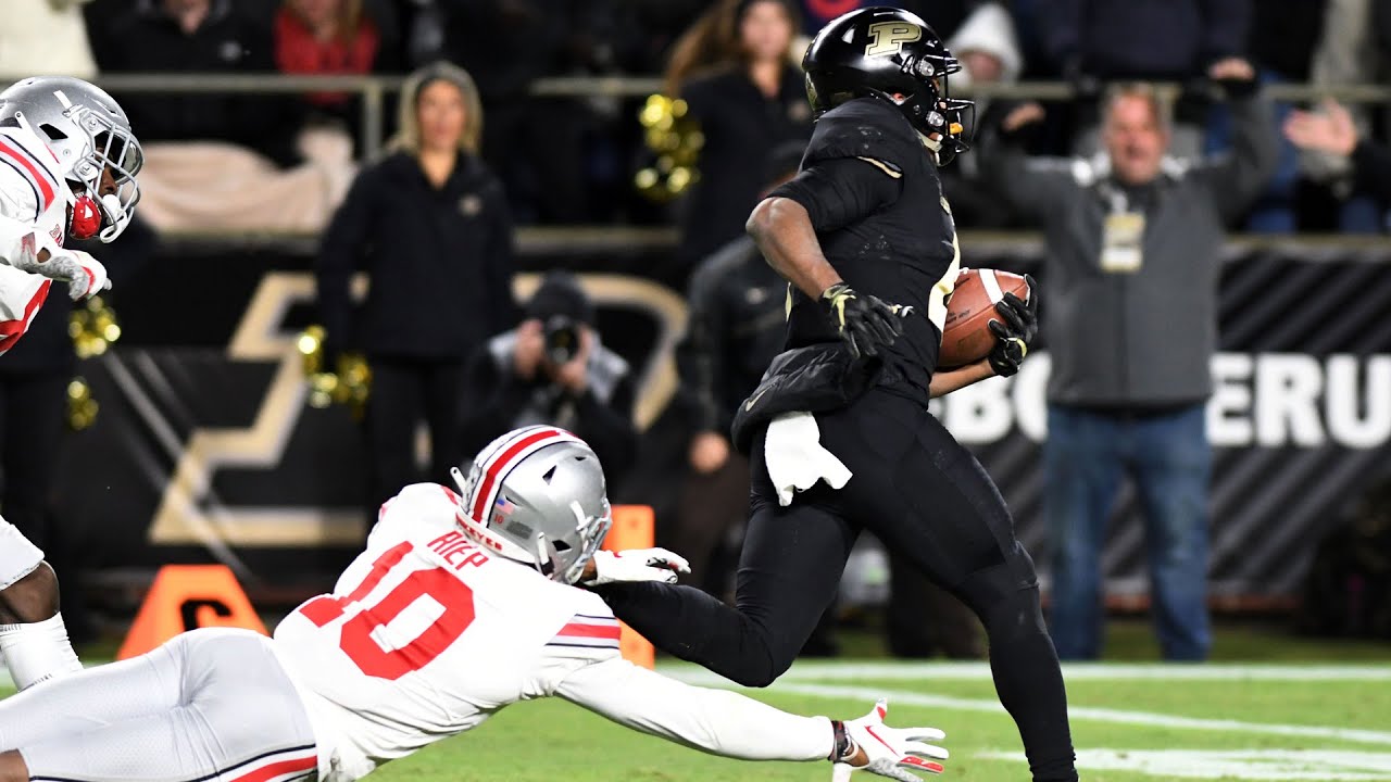 #6: Purdue WR Rondale Moore vs. Ohio State |  Top 30 B1G Football Performances of 2018
