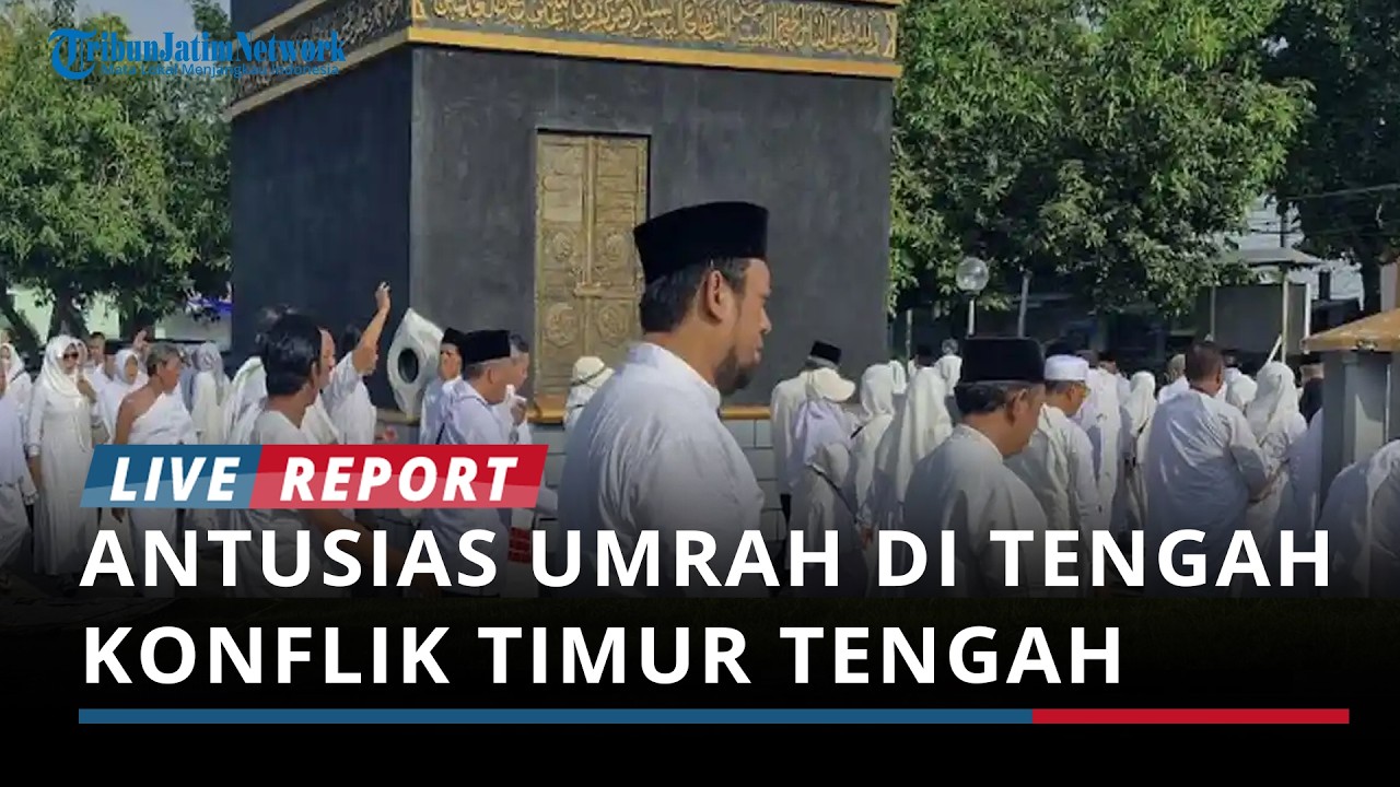 Ribuan Jemaah Jatim Antusias Berangkat Umrah di Tengah Konflik Timur Tengah