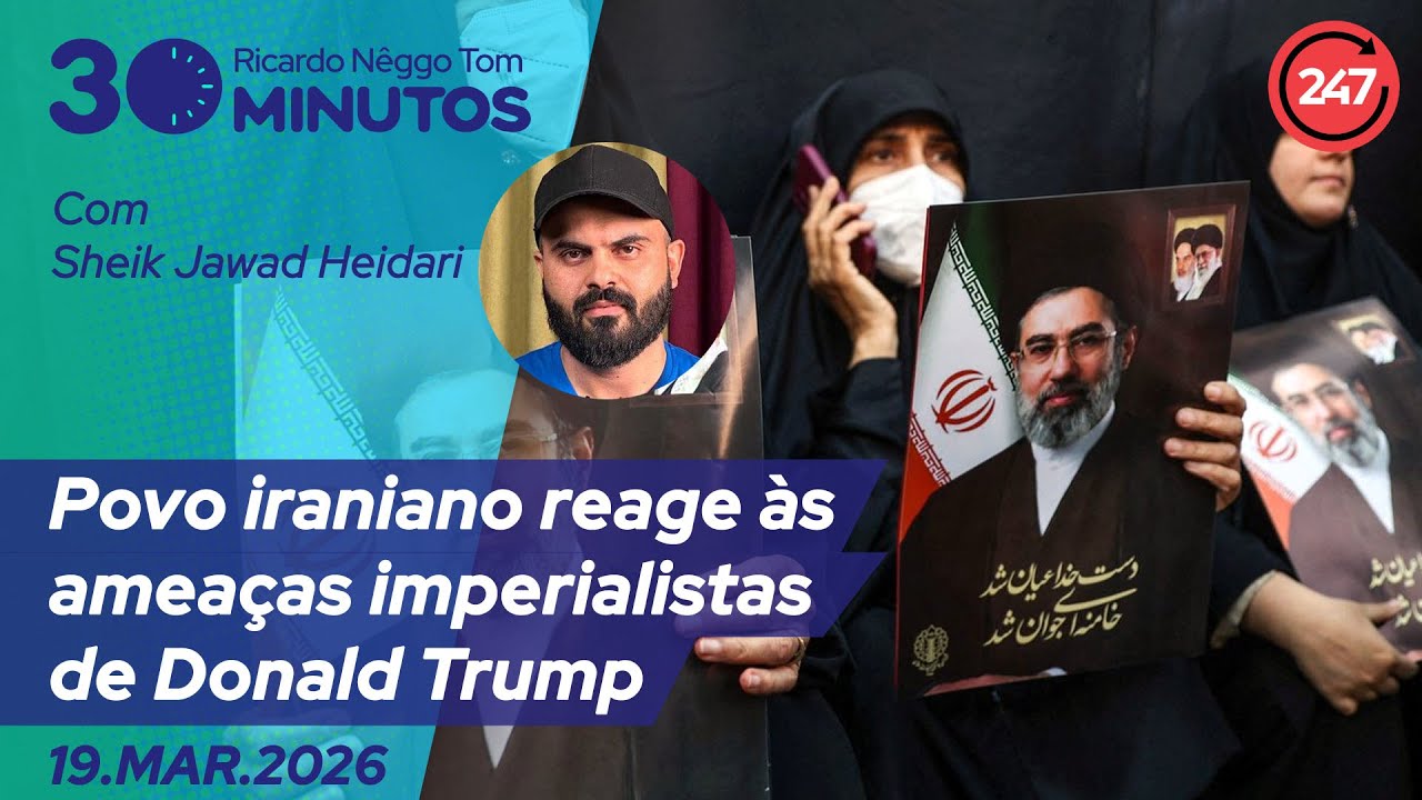 O dia em 30 minutos - Povo iraniano reage às ameaças imperialistas de Donald Trump