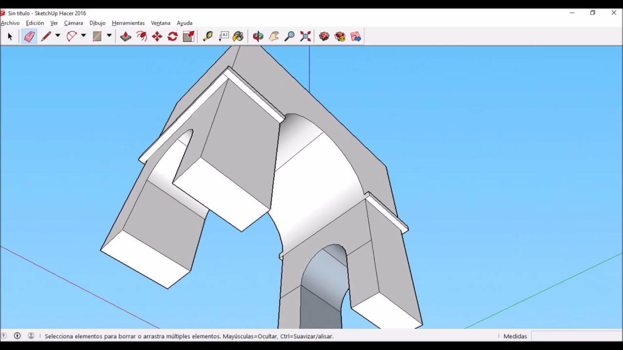 Arco del Triunfo Sketchup