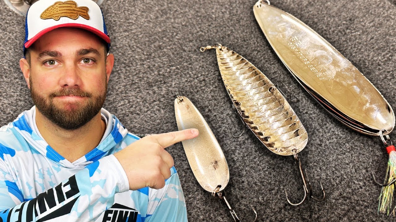 FLUTTER Spoons Catch Bass No Other Lure Will Catch