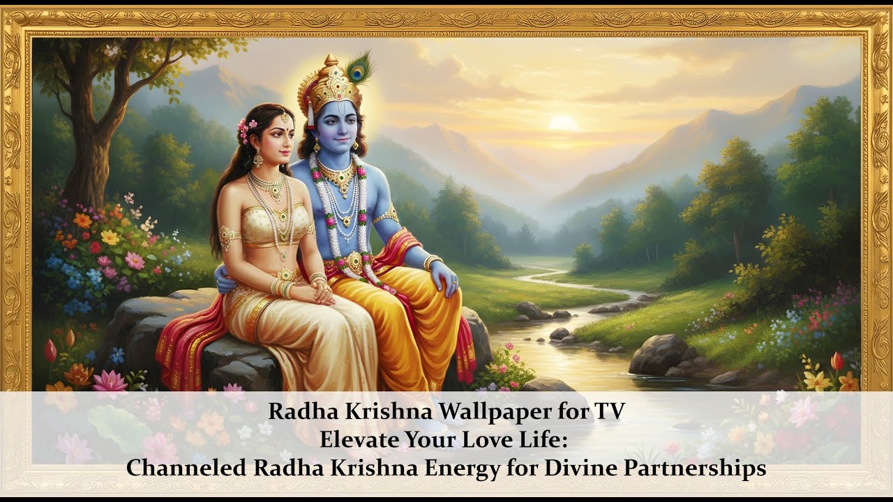 Radha Krishna Wallpaper for TV : Elevate Your Love Life