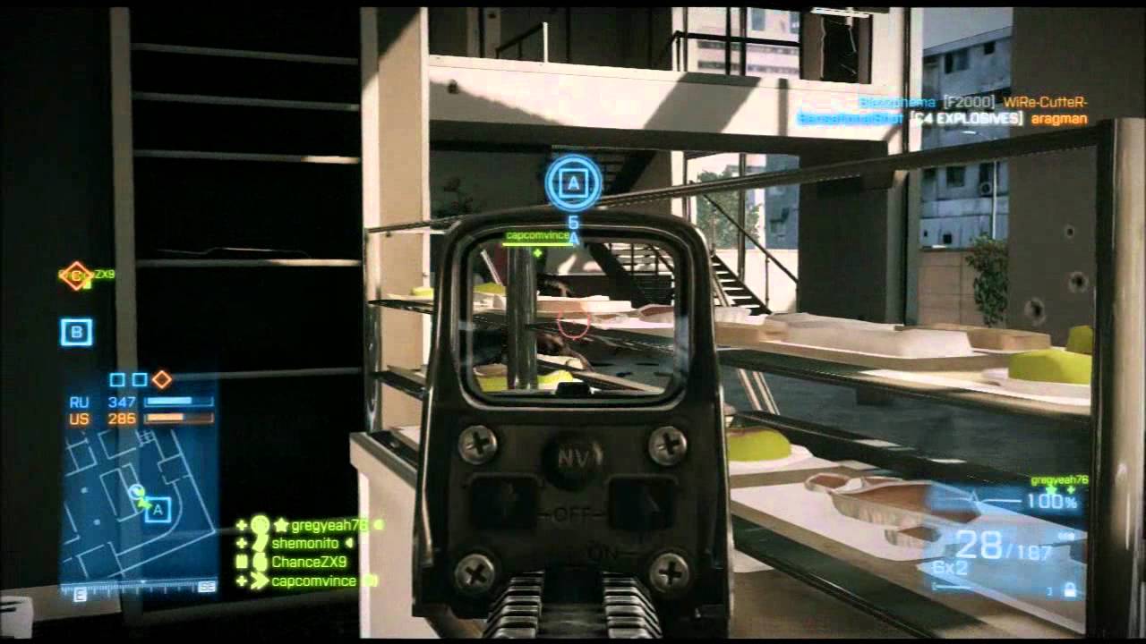 BF3- AUG A3 Gameplay + Overview