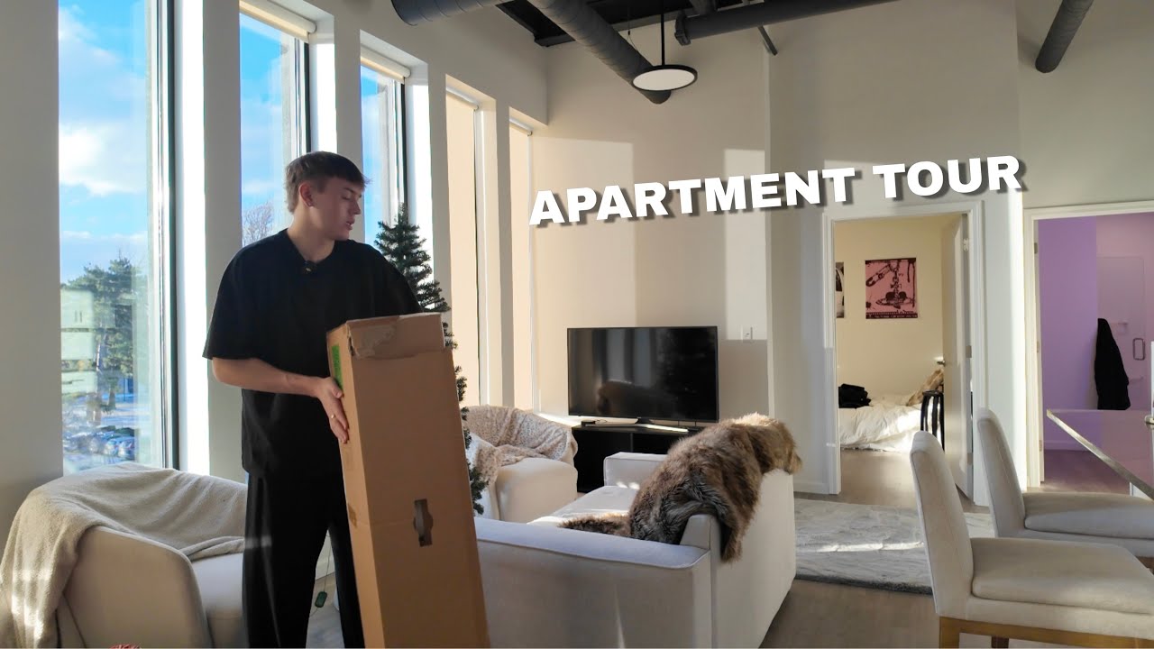 apartment tour living alone at 19