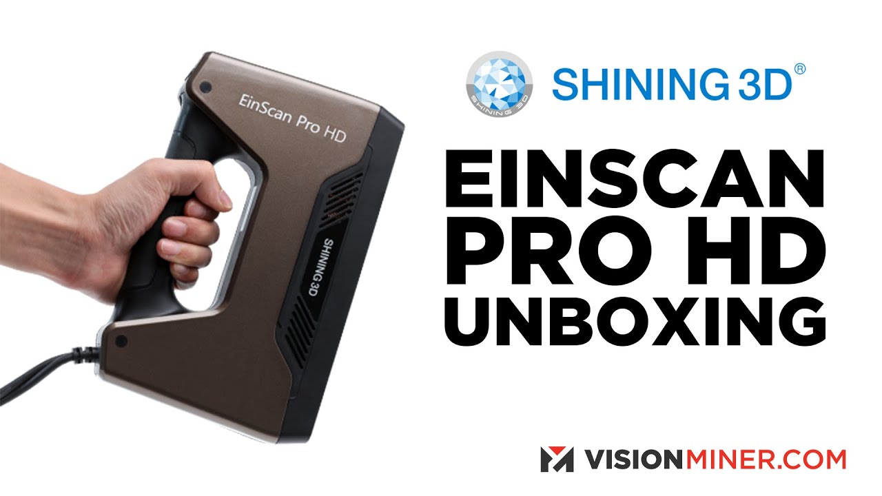 Распаковка Einscan Pro HD — новейшего 3D-сканера от Shining 3D!