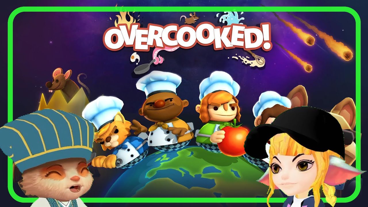 【OverCooked / 胡鬧廚房】 4人胡搞瞎搞