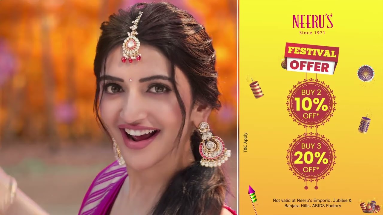 Neeru's Festival Offer Is Here
