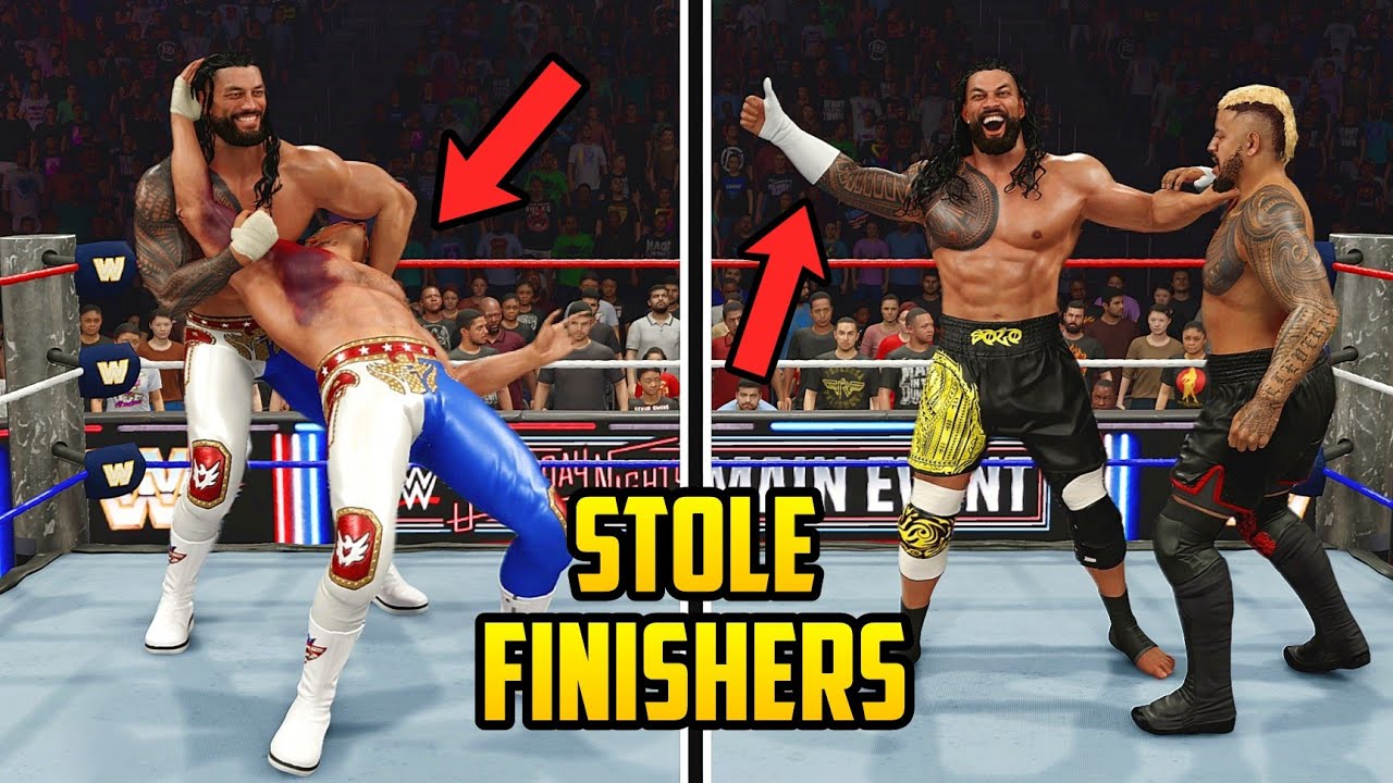 Roman Reigns STOLE 50 Finishers in WWE 2K25 !!!