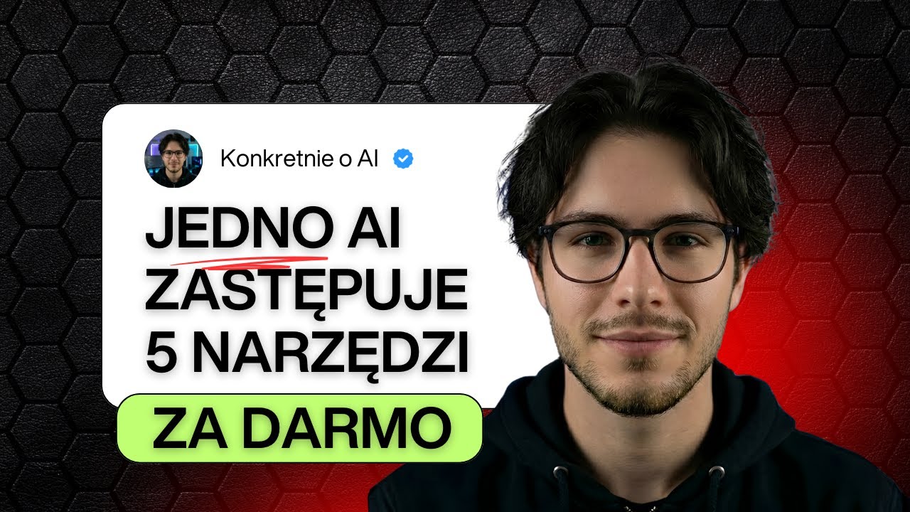 Jedno AI, które zastępuje 5 narzędzi (i jest ZA DARMO)