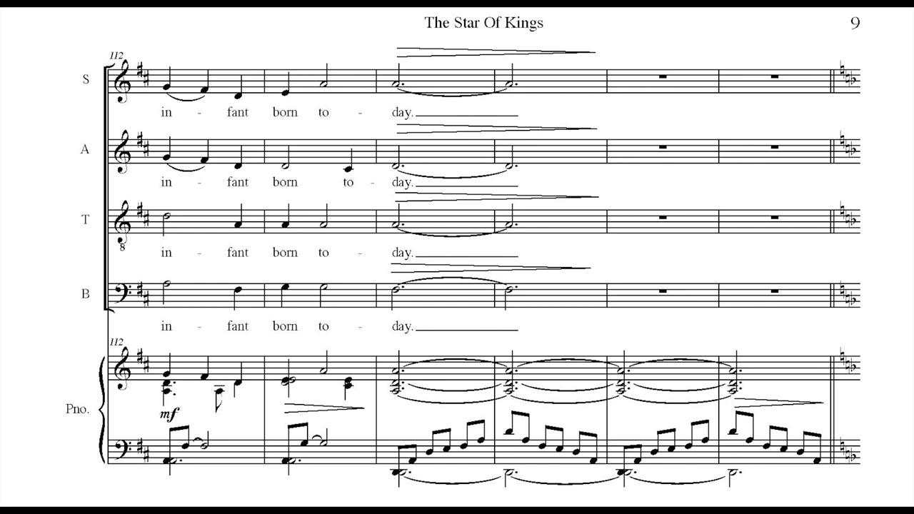 The Star Of Kings, Stopford Score