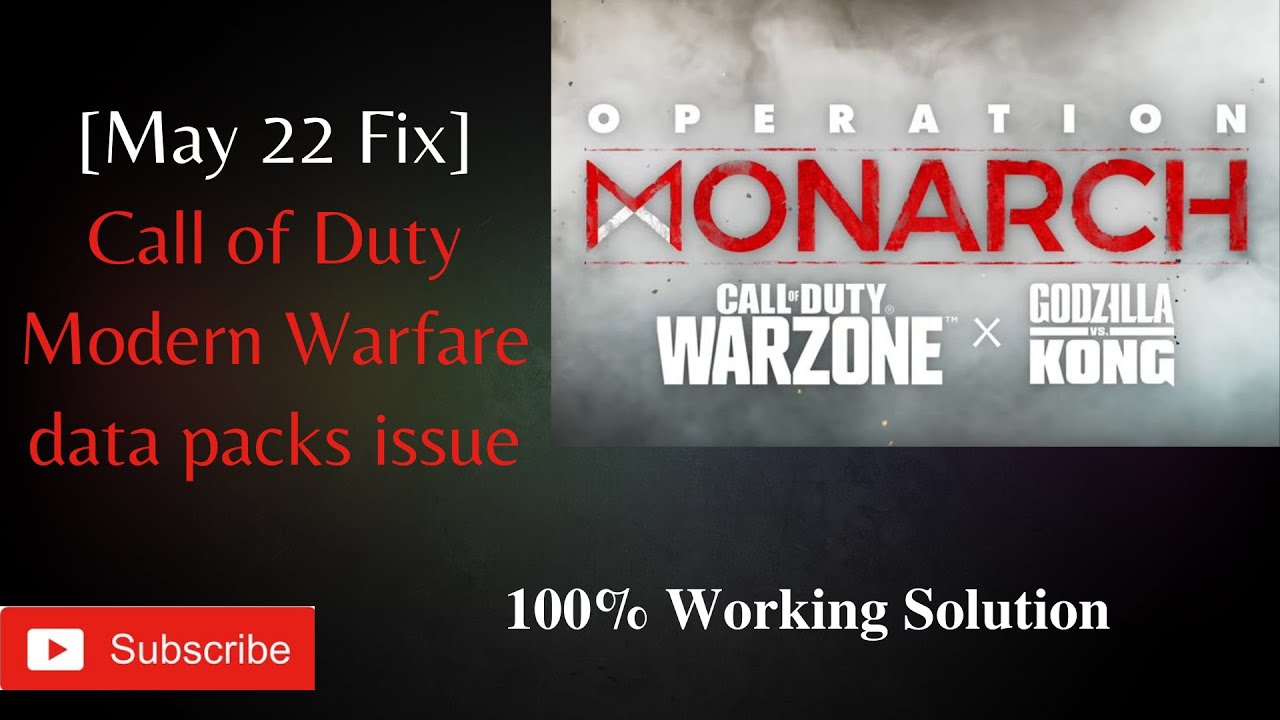 [May 2022 fix] Call of Duty: Modern Warfare data pack issue resolved | installation suspended