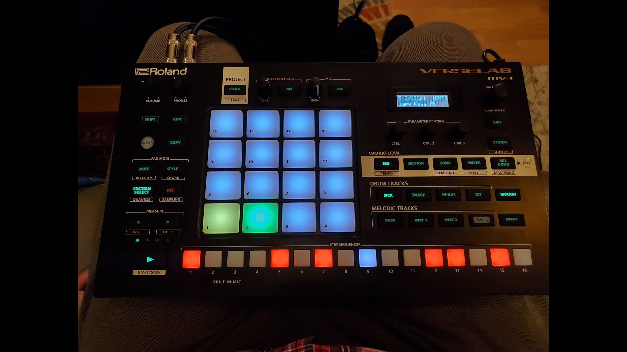 Roland Verselab MV-1 Tutorial