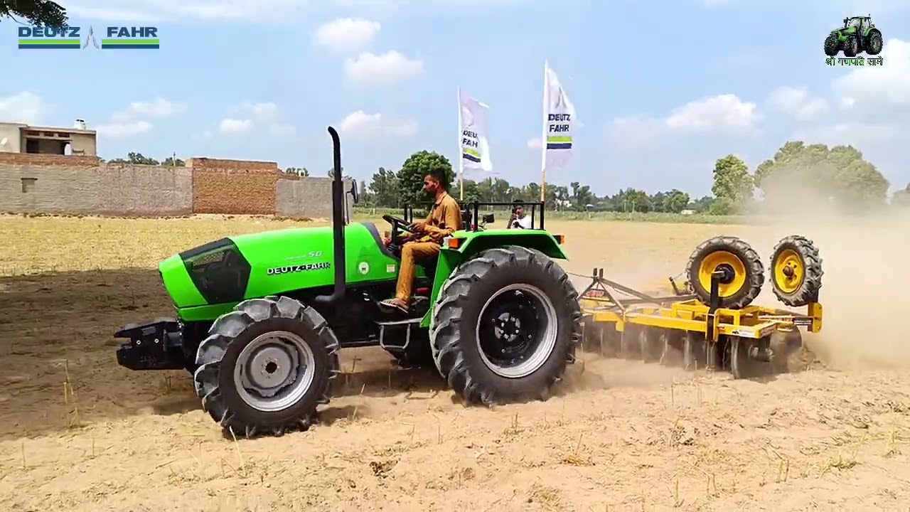Deutz Fahr 50 4wd with 24 Disk | Deutz Fahr Agrolux 50 Demo