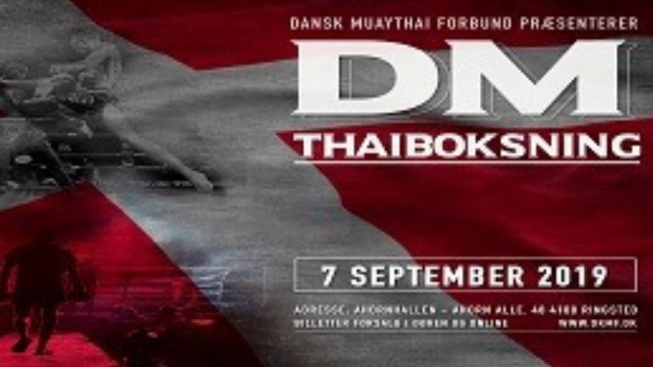 DM Thaiboksning 2019 - Fight 05 - Aleksander Bjerrum vs Hassan Ugla