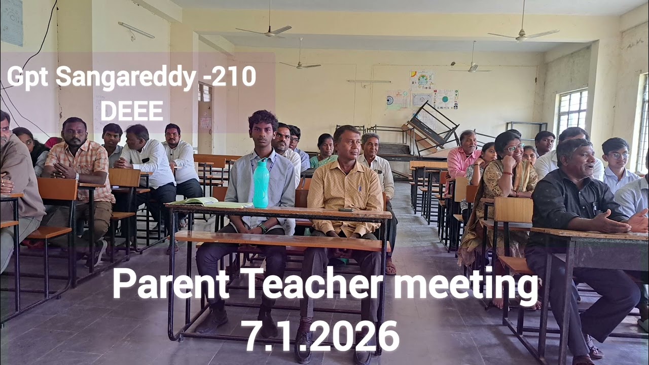 Parent Teacher meeting 7.1.2026