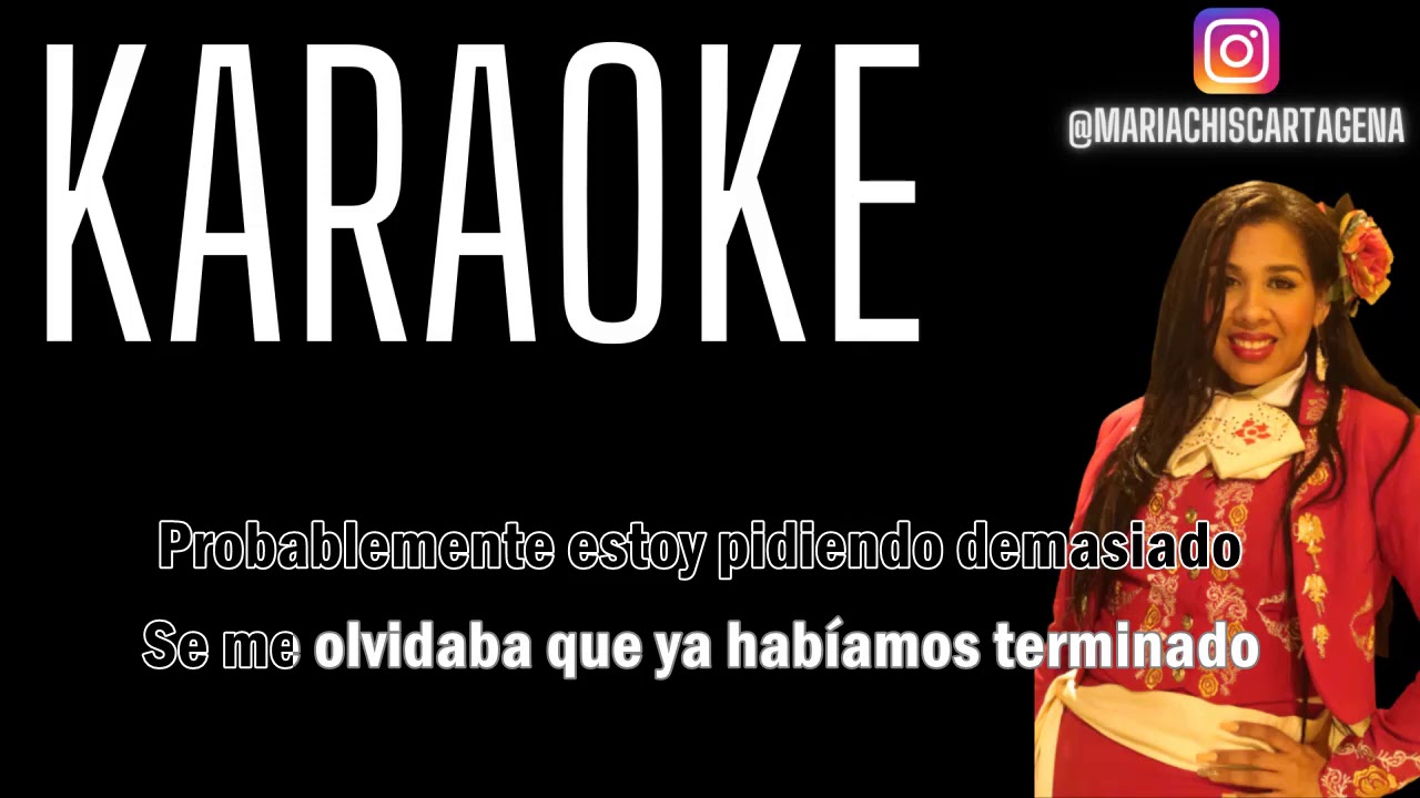 Vicente Fernández - Se Me Olvidó Otra Vez (Karaoke)