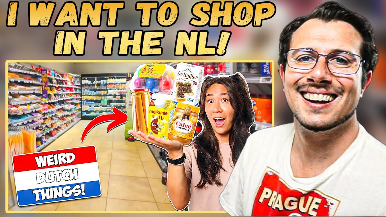 Reacting to 21 Weird Things in Dutch Supermarkets 😳🇳🇱