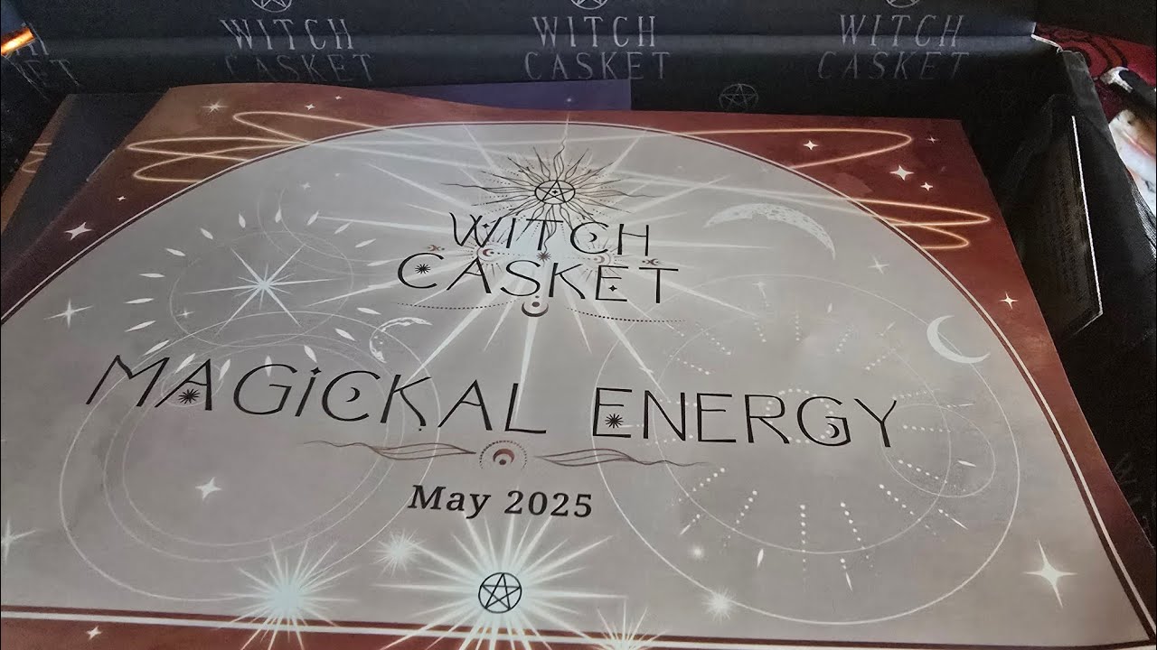 @witchcasketuk : Magickal Energy. May 2025