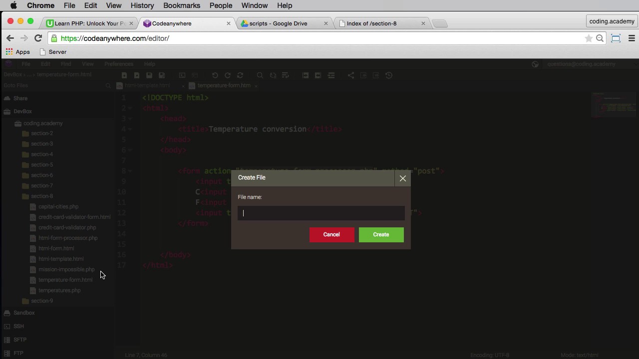 Temperature Conversion in PHP