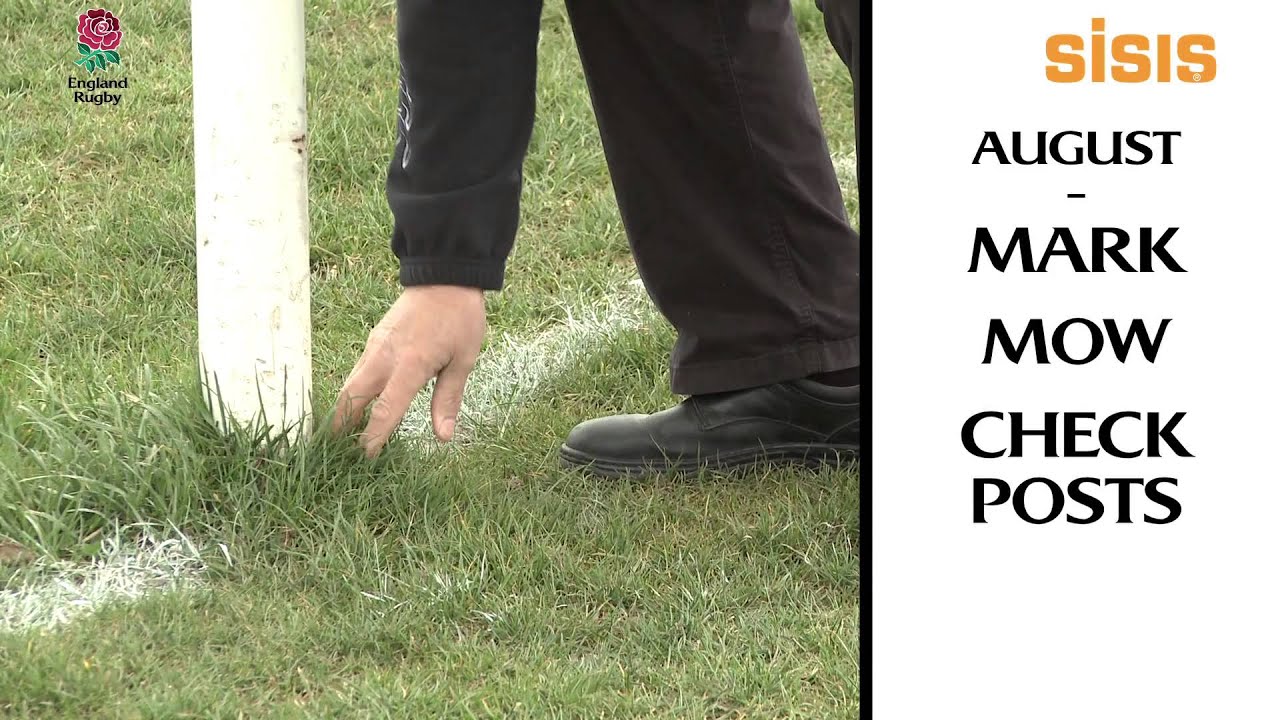 RFU Rugby Pitch Maintenance with Keith Kent in Association with Sisis Machinery - Month 12, August