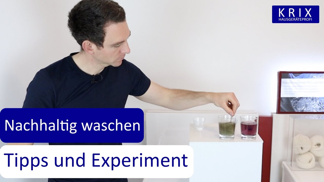 So geht nachhaltig waschen | Aktionstag Forum Waschen