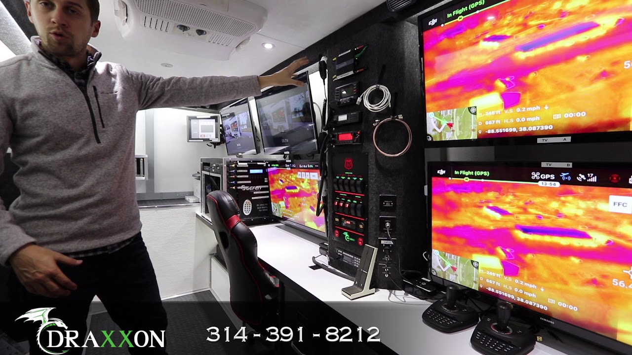 DRAXXON DX-1000 UAS Command Center Interior Tour