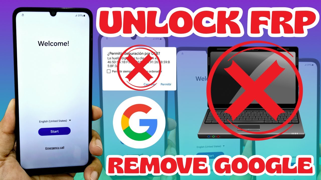 БЕЗ ПК &mdash; обход учетной записи Google Samsung FRP Обход учетной записи Google