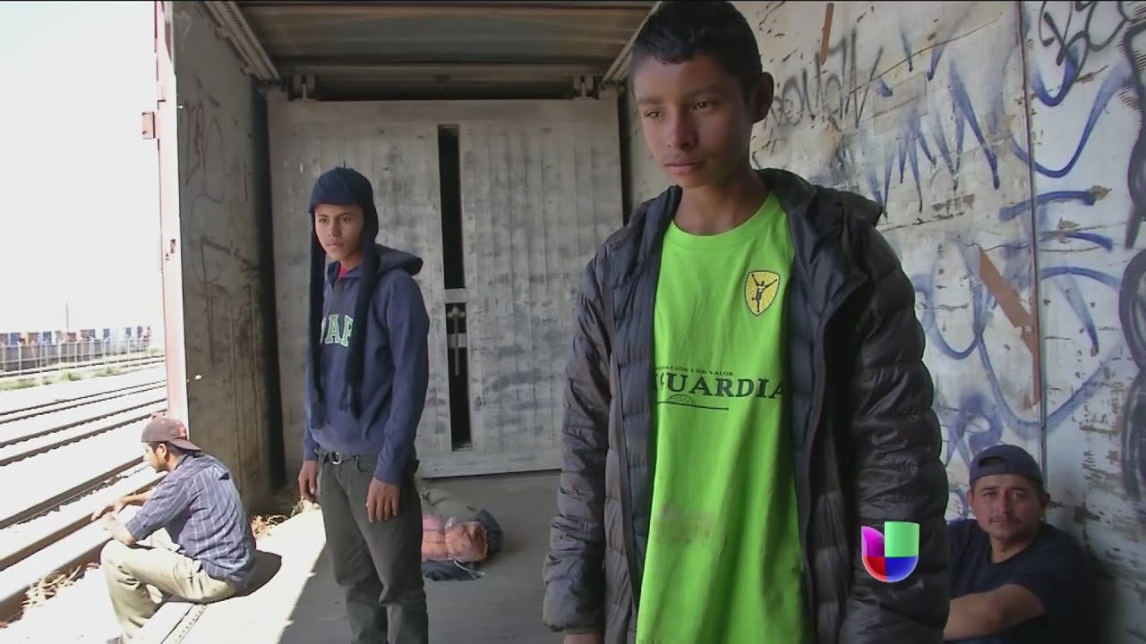 Viven historias de horror, el drama de los niños para llegar a los Estados Unidos