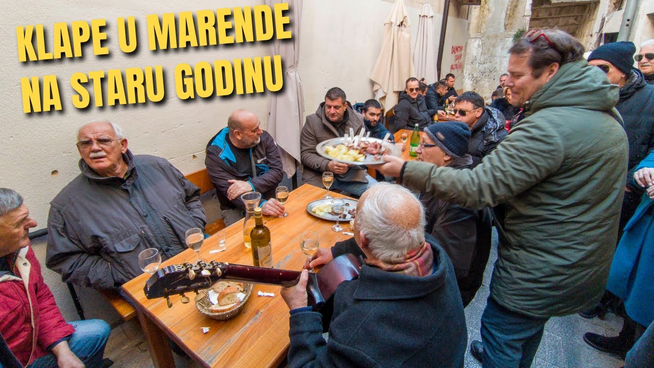 Klape u Marende na Staru Godinu. Split ima 
