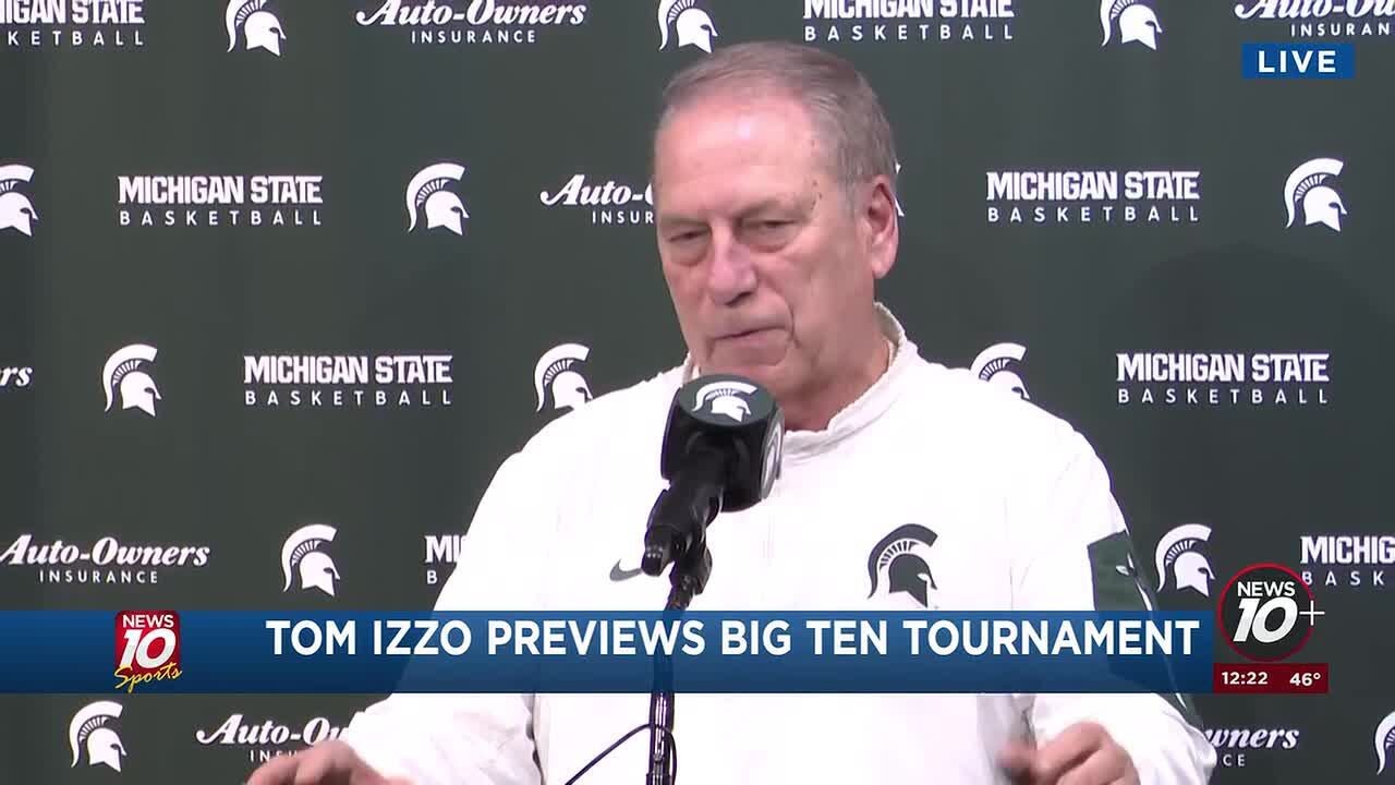 PRESS CONFERENCE: Tom Izzo speaks ahead of Big Ten Tournament