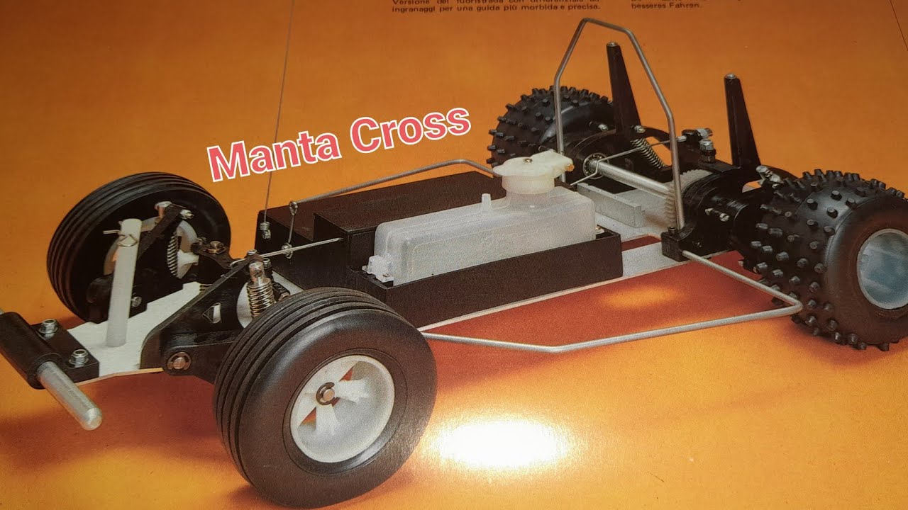 Mantua Model video6 Manta Cross vintage #nitro #buggy