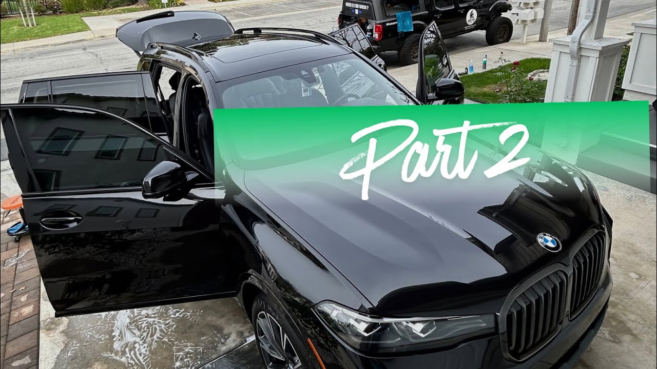 X7 and Mercedes detail (Part 2) #automobile #bmw #carcare #detailing #service #losangeles
