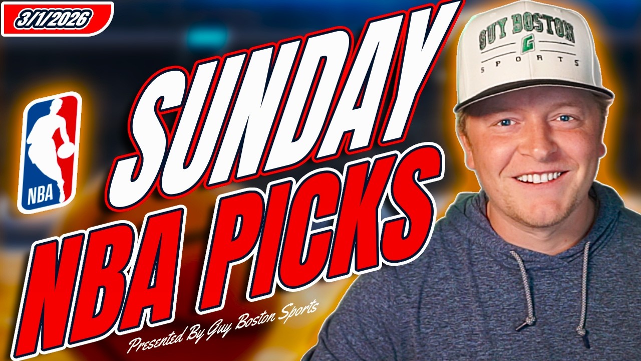 NBA Picks Today Sunday 3/1/2026 | FREE NBA Player Props, Best Bets, and Predictions!