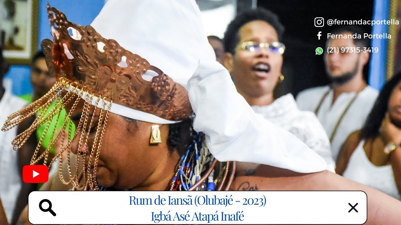 RUM DE IANSA - OLUBAJE 2023 - IGBÁ ASÉ ATAPA INAFÉ