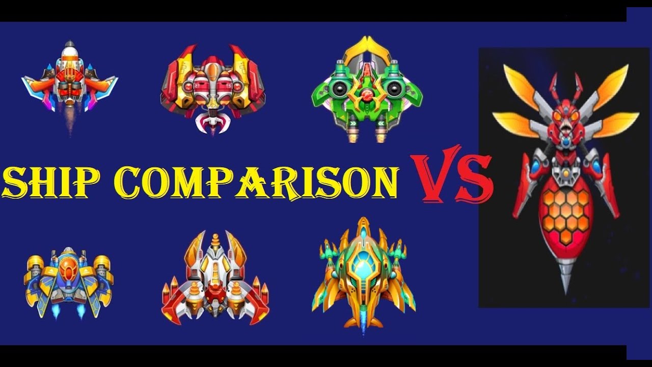 Space Shooter - Leviathan VS Cerberus VS Medusa VS Unstoppable VS Immortal VS Zeus