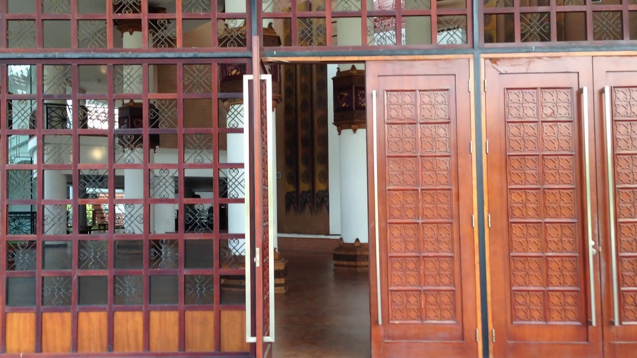 The Nelum Pokuna Mahinda Rajapaksa Theatre in Colombo Sri Lanka , Lotus pond Theatre in Colombo city