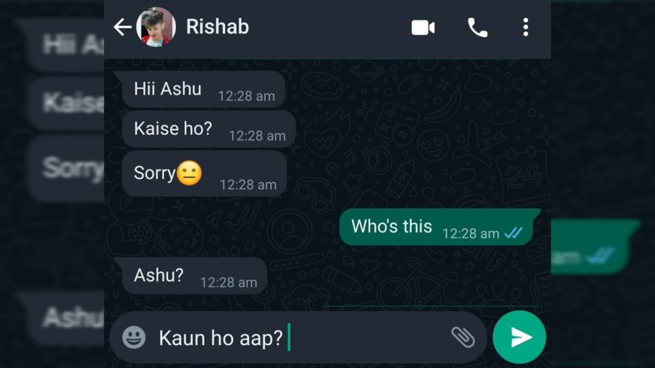 Bf Gf Chat After 1 Year 😔Breakup 💔 Misunderstandings in Love